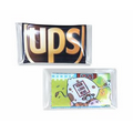 Clear Business Card size PVC Pouch for MicroFiber Cloths